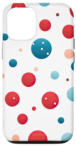 Rot Weiß Blau Polka Dot Patriotisch | Memorial Day & 4. Juli Hülle für iPhone 12/12 Pro Rot Weiß Blau Polka Dot Patriotisch | Memorial Day & 4. Juli Hülle für iPhone 12/12 Pro von American Freedom Wear