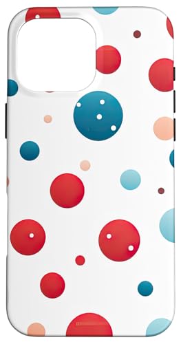 Rot Weiß Blau Polka Dot Patriotisch | Memorial Day & 4. Juli Hülle für iPhone 16 Pro Max Rot Weiß Blau Polka Dot Patriotisch | Memorial Day & 4. Juli Hülle für iPhone 16 Pro Max von American Freedom Wear