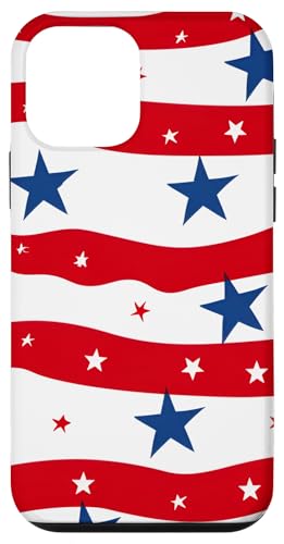 Rot Weiß Blau Sterne patriotisch | Memorial Day & 4. Juli Hülle für iPhone 12 mini Rot Weiß Blau Sterne patriotisch | Memorial Day & 4. Juli Hülle für iPhone 12 mini von American Freedom Wear
