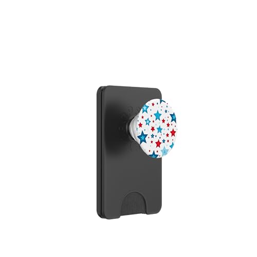 Rot Weiß Blau Sterne patriotisch | Memorial Day & 4. Juli PopSockets PopWallet für MagSafe Rot Weiß Blau Sterne patriotisch | Memorial Day & 4. Juli PopSockets PopWallet für MagSafe von American Freedom Wear