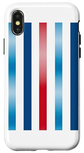 USA-Flagge, rot, weiß, blau, patriotisch, Gedenktag und 4. Juli Hülle für iPhone X/XS USA-Flagge, rot, weiß, blau, patriotisch, Gedenktag und 4. Juli Hülle für iPhone X/XS von American Freedom Wear