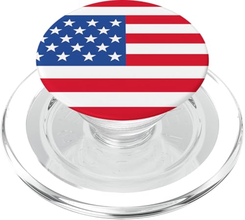 USA-Flagge, rot, weiß, blau, patriotisch, Gedenktag und 4. Juli PopSockets PopGrip für MagSafe USA-Flagge, rot, weiß, blau, patriotisch, Gedenktag und 4. Juli PopSockets PopGrip für MagSafe von American Freedom Wear