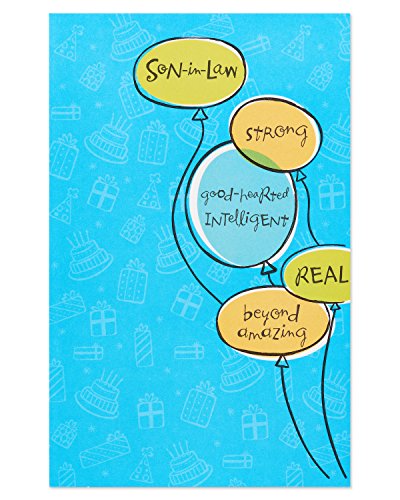 American Greetings Birthday Card for Son in Law (Loved and Appreciated) von American Greetings
