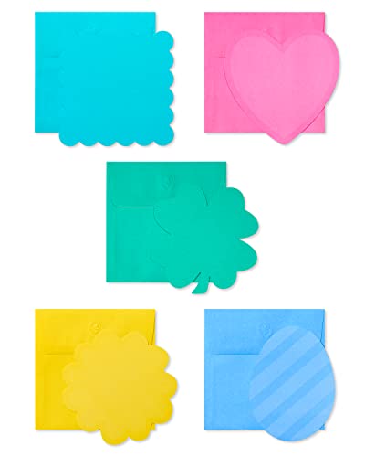 American Greetings Blanko-Karten mit Umschlägen, Frühlingsformen und Farben, 100 Stück von American Greetings