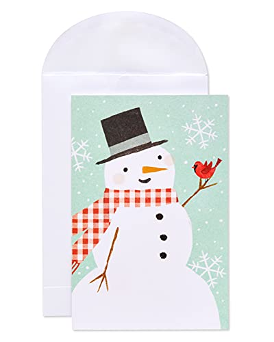 American Greetings Blanko-Weihnachtskarten mit Umschlägen, Schneemann, 48 Stück von American Greetings