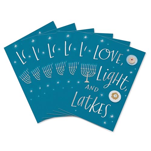 American Greetings Chanukkah-Karten, Happy Chanukka, 6 Stück von American Greetings