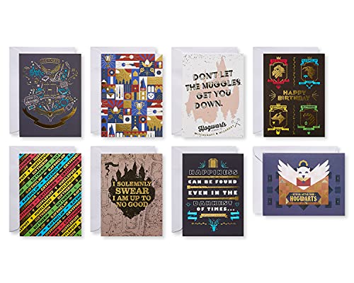 American Greetings Deluxe Harry Potter Karten-Set mit Umschlägen, Geburtstag und alle Anlässe, 32 Stück American Greetings Deluxe Harry Potter Karten-Set mit Umschlägen, Geburtstag und alle Anlässe, 32 Stück von American Greetings