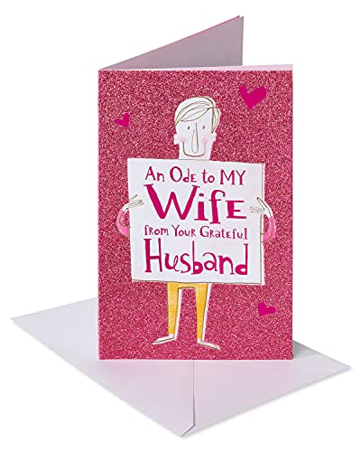 American Greetings Geburtstagskarte für Ehefrau (Dankbarer Ehemann) von American Greetings