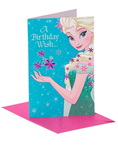American Greetings Geburtstagskarte für Mädchen (Die Eiskönigin Elsa) von American Greetings