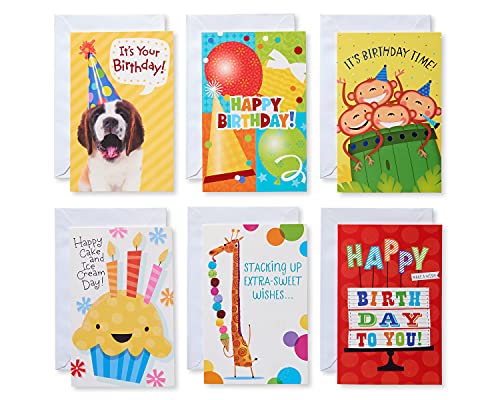 American Greetings Geburtstagskarten für Kinder, sortiert, 12 Stück American Greetings Geburtstagskarten für Kinder, sortiert, 12 Stück von American Greetings
