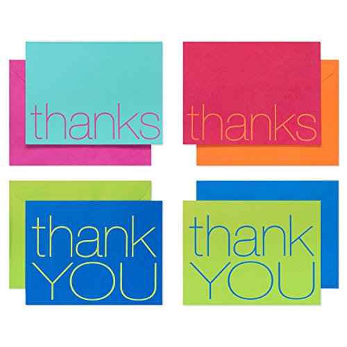 American Greetings Mehrfarbige Dankeskarten und bunte Umschläge, 50 Stück American Greetings Mehrfarbige Dankeskarten und bunte Umschläge, 50 Stück von American Greetings