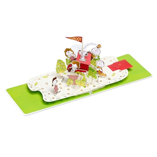 American Greetings Peanuts Thinking of You Pop-Up-Karte mit Umschlag (Glücklich) von American Greetings