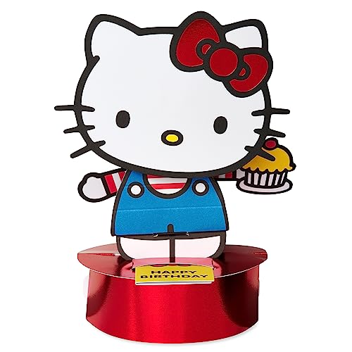 American Greetings Ausstellbare Hello Kitty Geburtstagskarte (Wonderful You) von American Greetings