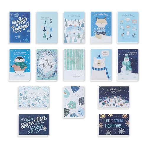 American Greetings Weihnachtskarten mit Umschlägen, Frohe Feiertage, 15 Stück American Greetings Weihnachtskarten mit Umschlägen, Frohe Feiertage, 15 Stück von American Greetings