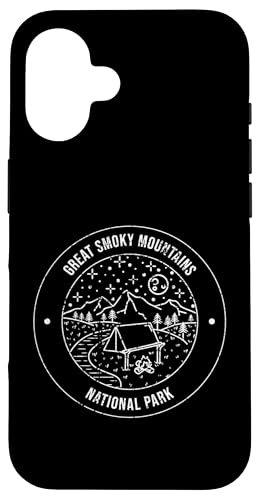 Great Smoky Mountains National Park Camping Vintage Outdoor Hülle für iPhone 16 Great Smoky Mountains National Park Camping Vintage Outdoor Hülle für iPhone 16 von American Natural Outdoor Wilderness