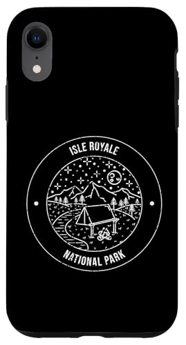 Isle Royale National Park Camping Vintage Outdoor Wandern Hülle für iPhone XR Isle Royale National Park Camping Vintage Outdoor Wandern Hülle für iPhone XR von American Natural Outdoor Wilderness