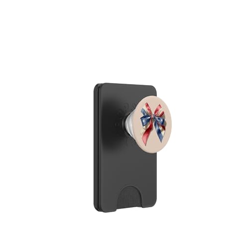 Schleife in Aquarell | Kokette | Ästhetische amerikanische Flagge Bogen PopSockets PopWallet für MagSafe Schleife in Aquarell | Kokette | Ästhetische amerikanische Flagge Bogen PopSockets PopWallet für MagSafe von American patreotism theme