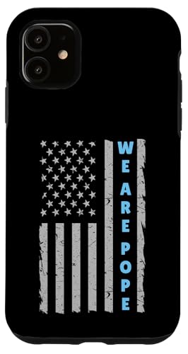 Amerikanischer Papst USA Katholiken Kirche Papst We are Pope Hülle für iPhone 11 Amerikanischer Papst USA Katholiken Kirche Papst We are Pope Hülle für iPhone 11 von Amerika Papst Outfit für Katholische Herren Damen