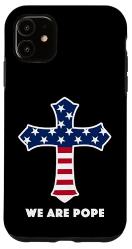 Amerikanischer Papst USA Katholiken Kirche Papst We are Pope Hülle für iPhone 11 Amerikanischer Papst USA Katholiken Kirche Papst We are Pope Hülle für iPhone 11 von Amerika Papst Outfit für Katholische Herren Damen
