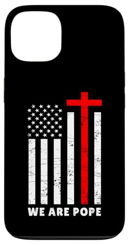 Amerikanischer Papst USA Katholiken Kirche Papst We are Pope Hülle für iPhone 13 Amerikanischer Papst USA Katholiken Kirche Papst We are Pope Hülle für iPhone 13 von Amerika Papst Outfit für Katholische Herren Damen