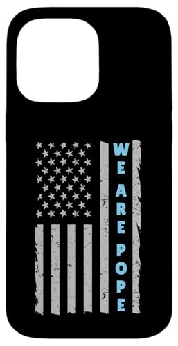 Amerikanischer Papst USA Katholiken Kirche Papst We are Pope Hülle für iPhone 14 Pro Max Amerikanischer Papst USA Katholiken Kirche Papst We are Pope Hülle für iPhone 14 Pro Max von Amerika Papst Outfit für Katholische Herren Damen
