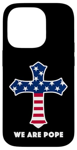 Amerikanischer Papst USA Katholiken Kirche Papst We are Pope Hülle für iPhone 14 Pro Amerikanischer Papst USA Katholiken Kirche Papst We are Pope Hülle für iPhone 14 Pro von Amerika Papst Outfit für Katholische Herren Damen