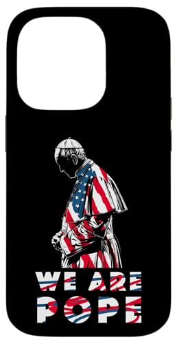 Amerikanischer Papst USA Katholiken Kirche Papst We are Pope Hülle für iPhone 14 Pro Amerikanischer Papst USA Katholiken Kirche Papst We are Pope Hülle für iPhone 14 Pro von Amerika Papst Outfit für Katholische Herren Damen