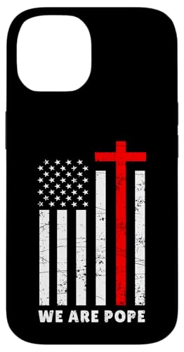 Amerikanischer Papst USA Katholiken Kirche Papst We are Pope Hülle für iPhone 14 Amerikanischer Papst USA Katholiken Kirche Papst We are Pope Hülle für iPhone 14 von Amerika Papst Outfit für Katholische Herren Damen