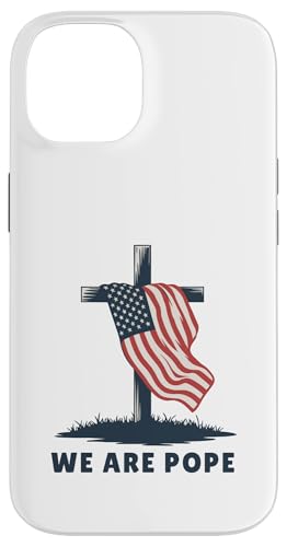 Amerikanischer Papst USA Katholiken Kirche Papst We are Pope Hülle für iPhone 14 Amerikanischer Papst USA Katholiken Kirche Papst We are Pope Hülle für iPhone 14 von Amerika Papst Outfit für Katholische Herren Damen