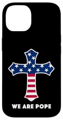 Amerikanischer Papst USA Katholiken Kirche Papst We are Pope Hülle für iPhone 14 von Amerika Papst Outfit für Katholische Herren Damen
