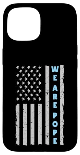 Amerikanischer Papst USA Katholiken Kirche Papst We are Pope Hülle für iPhone 15 Amerikanischer Papst USA Katholiken Kirche Papst We are Pope Hülle für iPhone 15 von Amerika Papst Outfit für Katholische Herren Damen