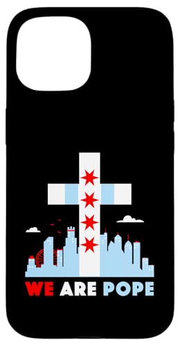 Amerikanischer Papst USA Katholiken Kirche Papst We are Pope Hülle für iPhone 15 Amerikanischer Papst USA Katholiken Kirche Papst We are Pope Hülle für iPhone 15 von Amerika Papst Outfit für Katholische Herren Damen