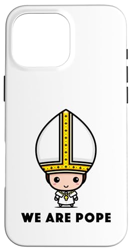 Amerikanischer Papst USA Katholiken Kirche Papst We are Pope Hülle für iPhone 16 Pro Max Amerikanischer Papst USA Katholiken Kirche Papst We are Pope Hülle für iPhone 16 Pro Max von Amerika Papst Outfit für Katholische Herren Damen