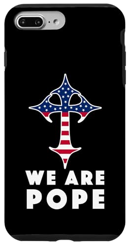 Amerikanischer Papst USA Katholiken Kirche Papst We are Pope Hülle für iPhone 7 Plus/8 Plus Amerikanischer Papst USA Katholiken Kirche Papst We are Pope Hülle für iPhone 7 Plus/8 Plus von Amerika Papst Outfit für Katholische Herren Damen