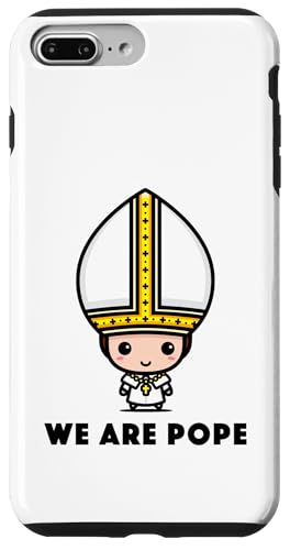 Amerikanischer Papst USA Katholiken Kirche Papst We are Pope Hülle für iPhone 7 Plus/8 Plus Amerikanischer Papst USA Katholiken Kirche Papst We are Pope Hülle für iPhone 7 Plus/8 Plus von Amerika Papst Outfit für Katholische Herren Damen