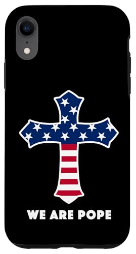 Amerikanischer Papst USA Katholiken Kirche Papst We are Pope Hülle für iPhone XR Amerikanischer Papst USA Katholiken Kirche Papst We are Pope Hülle für iPhone XR von Amerika Papst Outfit für Katholische Herren Damen