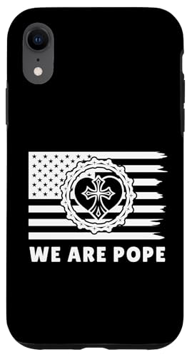 Amerikanischer Papst USA Katholiken Kirche Papst We are Pope Hülle für iPhone XR Amerikanischer Papst USA Katholiken Kirche Papst We are Pope Hülle für iPhone XR von Amerika Papst Outfit für Katholische Herren Damen