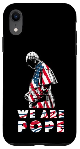 Amerikanischer Papst USA Katholiken Kirche Papst We are Pope Hülle für iPhone XR Amerikanischer Papst USA Katholiken Kirche Papst We are Pope Hülle für iPhone XR von Amerika Papst Outfit für Katholische Herren Damen