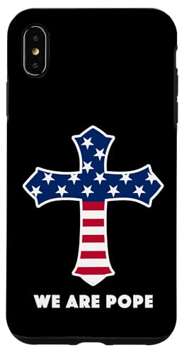 Amerikanischer Papst USA Katholiken Kirche Papst We are Pope Hülle für iPhone XS Max Amerikanischer Papst USA Katholiken Kirche Papst We are Pope Hülle für iPhone XS Max von Amerika Papst Outfit für Katholische Herren Damen