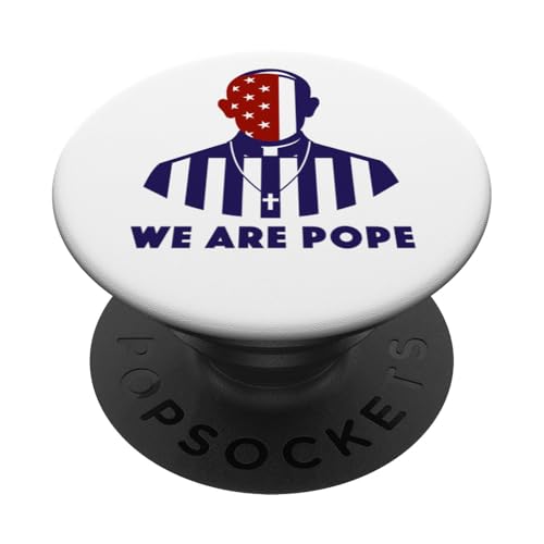 Amerikanischer Papst USA Katholiken Kirche Papst We are Pope PopSockets Klebender PopGrip Amerikanischer Papst USA Katholiken Kirche Papst We are Pope PopSockets Klebender PopGrip von Amerika Papst Outfit für Katholische Herren Damen