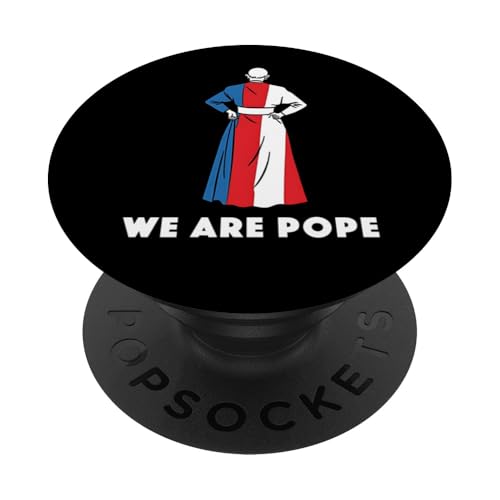 Amerikanischer Papst USA Katholiken Kirche Papst We are Pope PopSockets Klebender PopGrip Amerikanischer Papst USA Katholiken Kirche Papst We are Pope PopSockets Klebender PopGrip von Amerika Papst Outfit für Katholische Herren Damen
