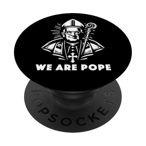Amerikanischer Papst USA Katholiken Kirche Papst We are Pope PopSockets Klebender PopGrip Amerikanischer Papst USA Katholiken Kirche Papst We are Pope PopSockets Klebender PopGrip von Amerika Papst Outfit für Katholische Herren Damen