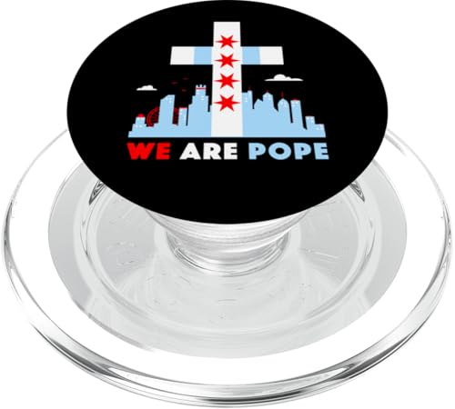Amerikanischer Papst USA Katholiken Kirche Papst We are Pope PopSockets PopGrip für MagSafe Amerikanischer Papst USA Katholiken Kirche Papst We are Pope PopSockets PopGrip für MagSafe von Amerika Papst Outfit für Katholische Herren Damen