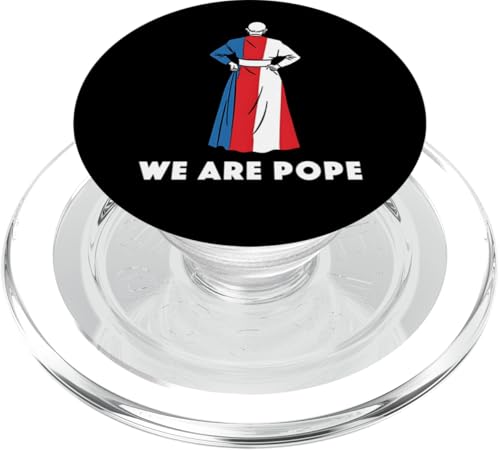 Amerikanischer Papst USA Katholiken Kirche Papst We are Pope PopSockets PopGrip für MagSafe Amerikanischer Papst USA Katholiken Kirche Papst We are Pope PopSockets PopGrip für MagSafe von Amerika Papst Outfit für Katholische Herren Damen