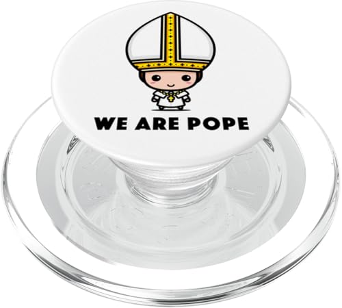Amerikanischer Papst USA Katholiken Kirche Papst We are Pope PopSockets PopGrip für MagSafe von Amerika Papst Outfit für Katholische Herren Damen
