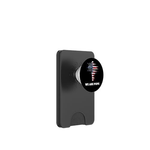 Amerikanischer Papst USA Katholiken Kirche Papst We are Pope PopSockets PopWallet für MagSafe Amerikanischer Papst USA Katholiken Kirche Papst We are Pope PopSockets PopWallet für MagSafe von Amerika Papst Outfit für Katholische Herren Damen