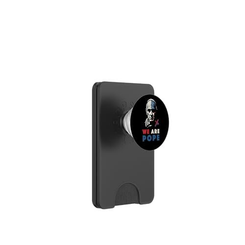 Amerikanischer Papst USA Katholiken Kirche Papst We are Pope PopSockets PopWallet für MagSafe von Amerika Papst Outfit für Katholische Herren Damen