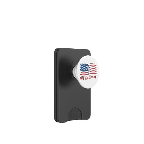 Amerikanischer Papst USA Katholiken Kirche Papst We are Pope PopSockets PopWallet für MagSafe Amerikanischer Papst USA Katholiken Kirche Papst We are Pope PopSockets PopWallet für MagSafe von Amerika Papst Outfit für Katholische Herren Damen