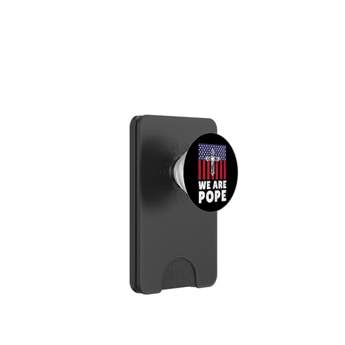 Amerikanischer Papst USA Katholiken Kirche Papst We are Pope PopSockets PopWallet für MagSafe Amerikanischer Papst USA Katholiken Kirche Papst We are Pope PopSockets PopWallet für MagSafe von Amerika Papst Outfit für Katholische Herren Damen