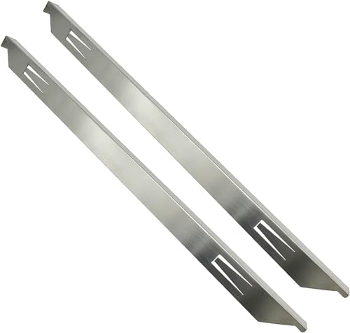 Lückenabdeckungen aus Edelstahl – 2 Stück, 58,4 cm, integrierte Lückenclips für Küchenherd Lückenabdeckungen aus Edelstahl – 2 Stück, 58,4 cm, integrierte Lückenclips für Küchenherd von Ameurey